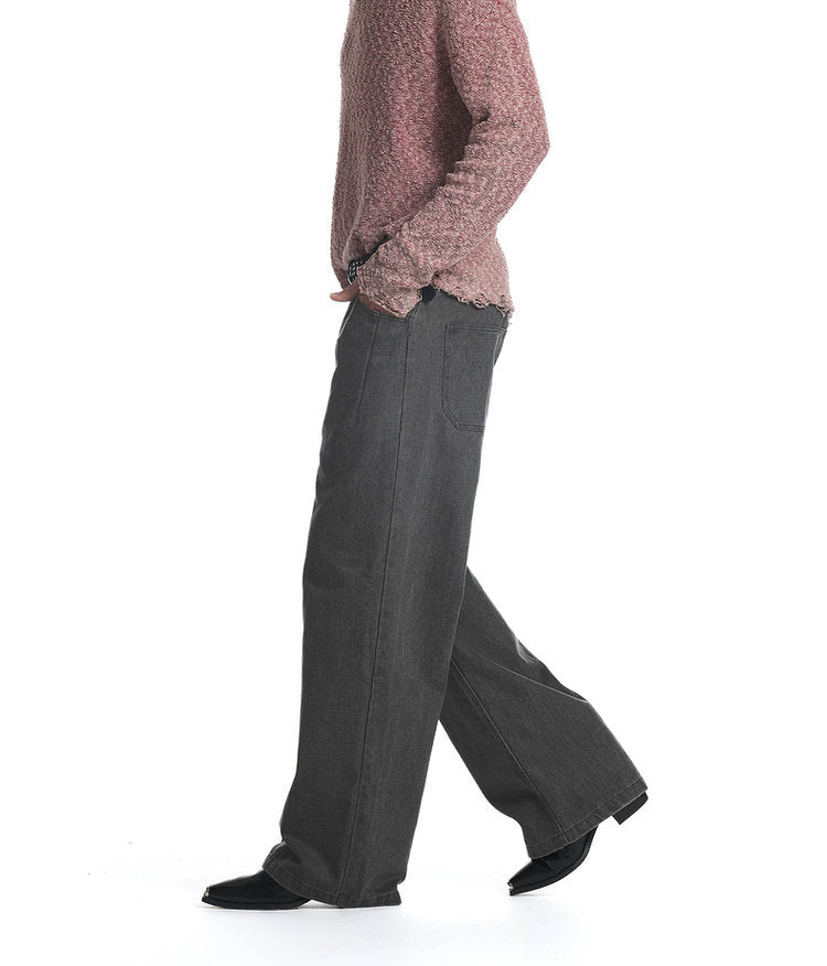 Distressed Casual Pants