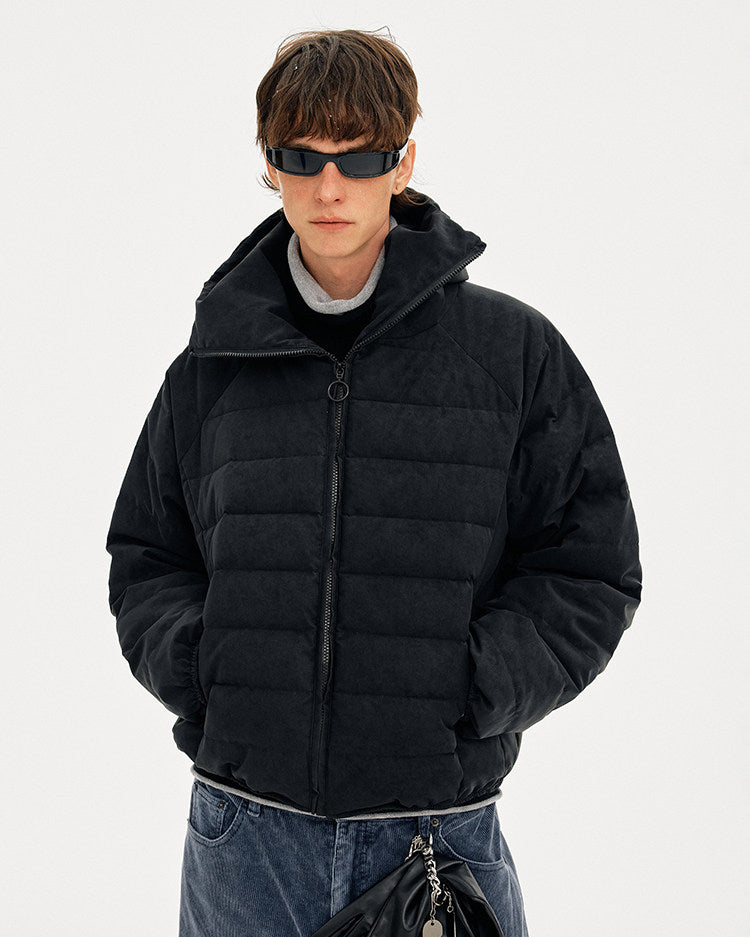 Casual Down Jacket with Hood