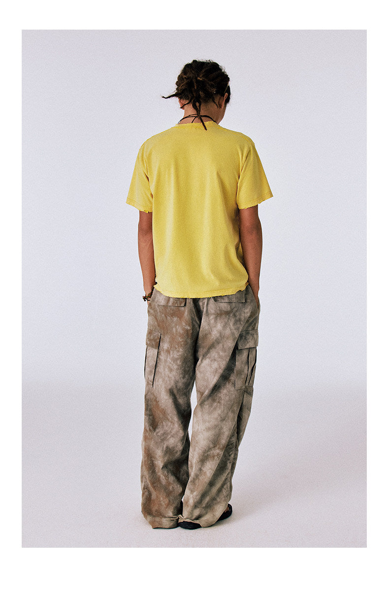 Distressed Print T-Shirt