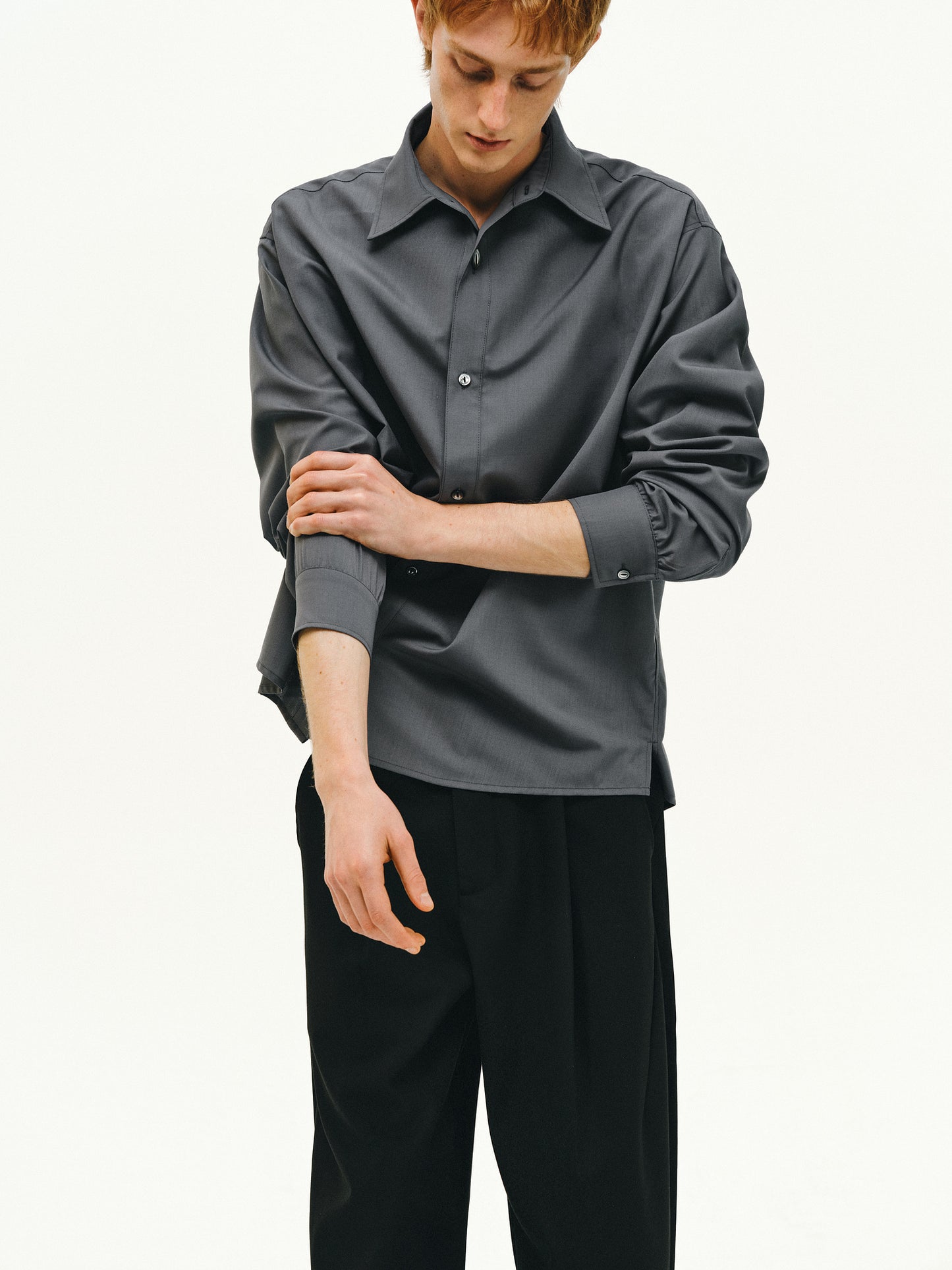 Wool Clean Fit Shirt