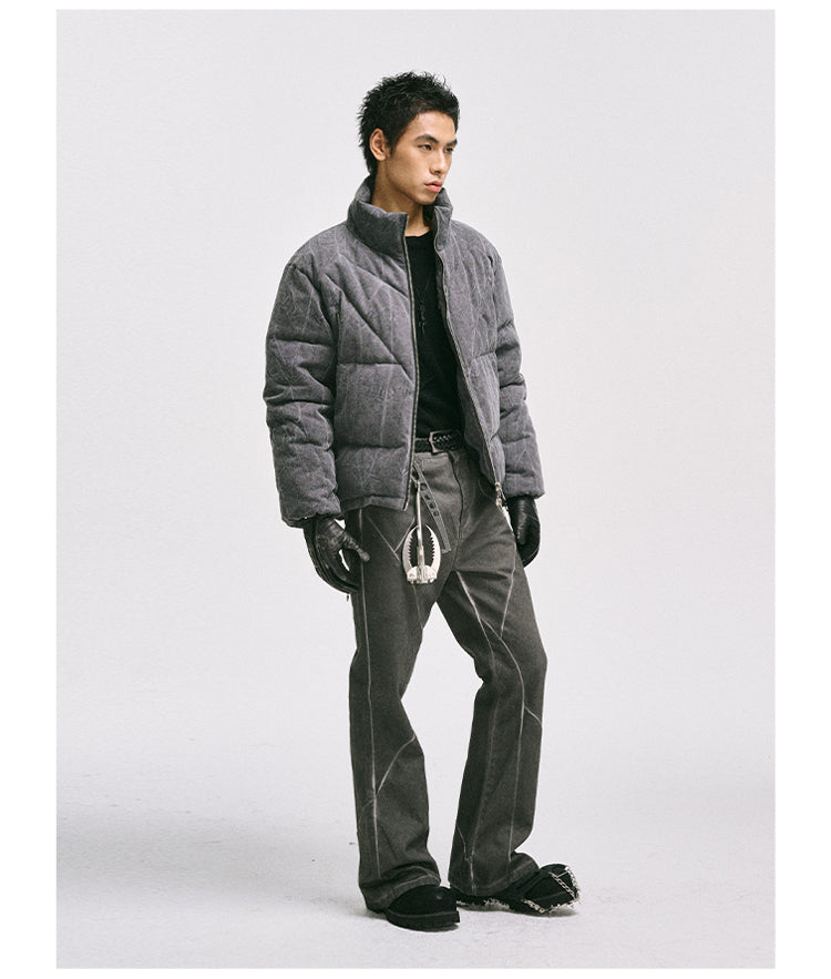 Zip Canvas Cotton Jacket