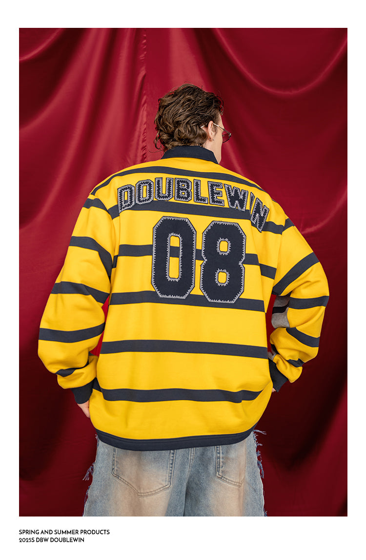 Patch Embroidery Polo Shirt