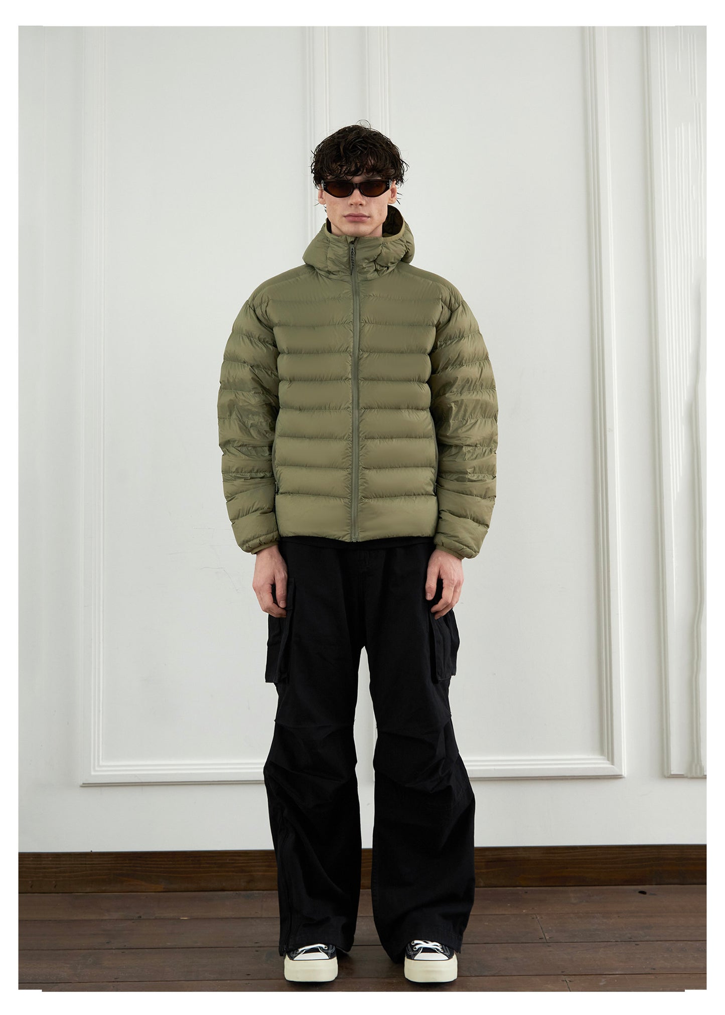 Lightweight Hooded Down Jacket