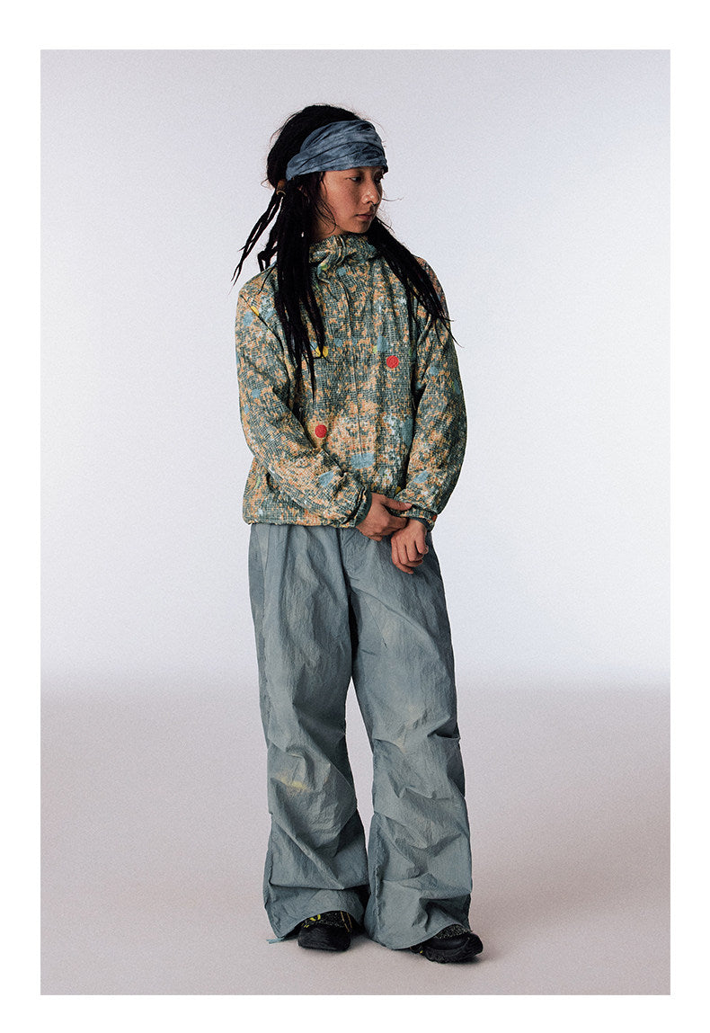 Bionic Surface Check Pattern Jacket