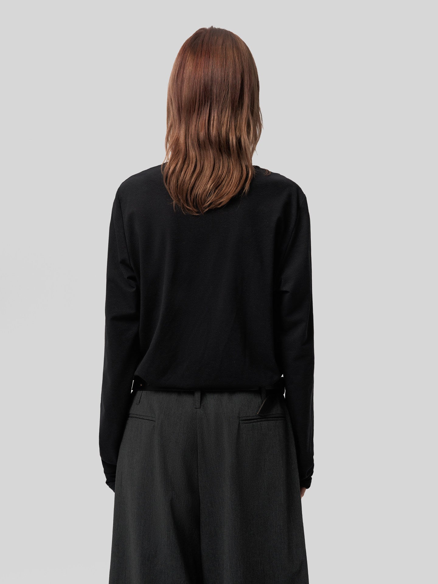 Asymmetrical Neckline T-Shirt