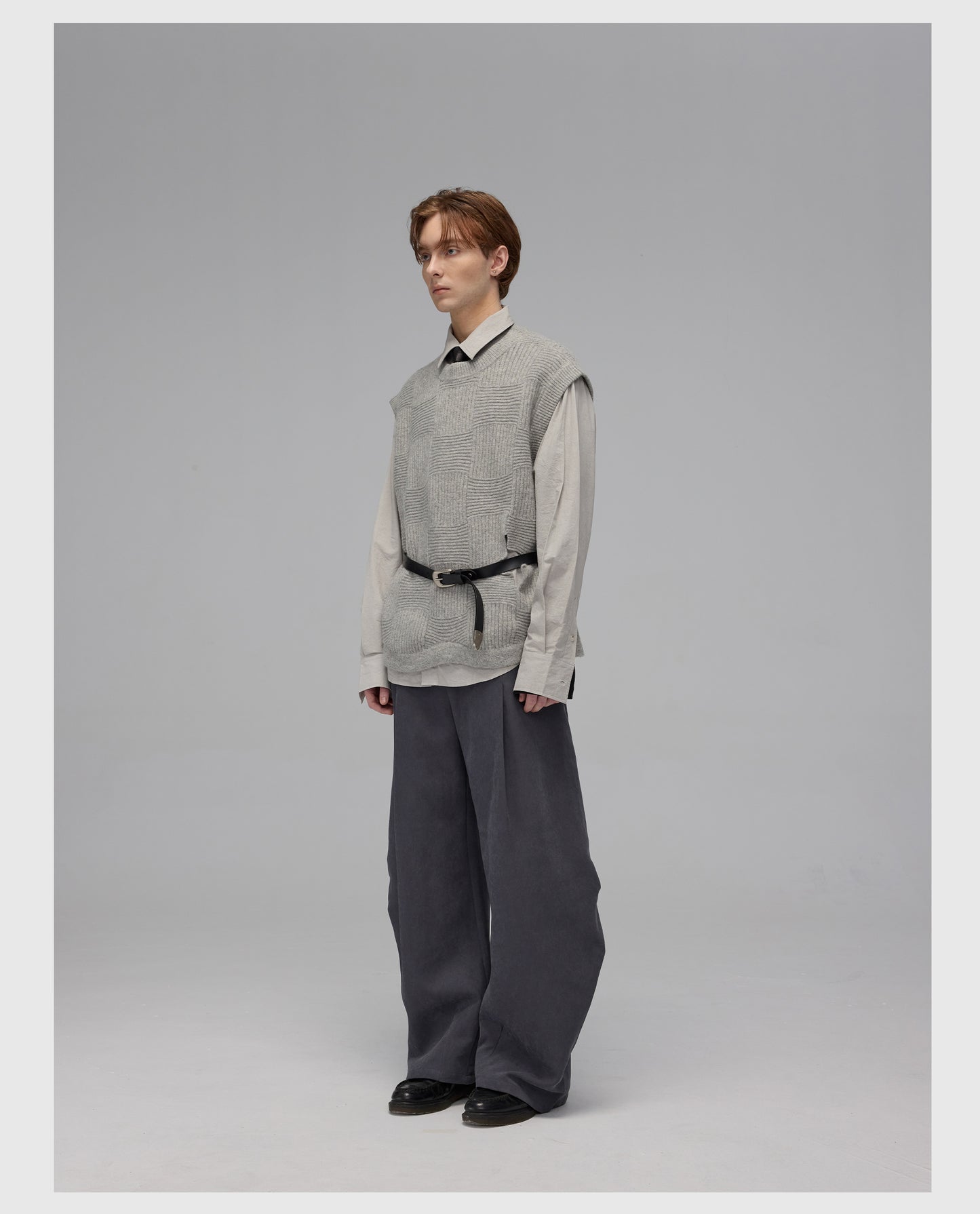 Scimitar Pleated Wide Leg Pants