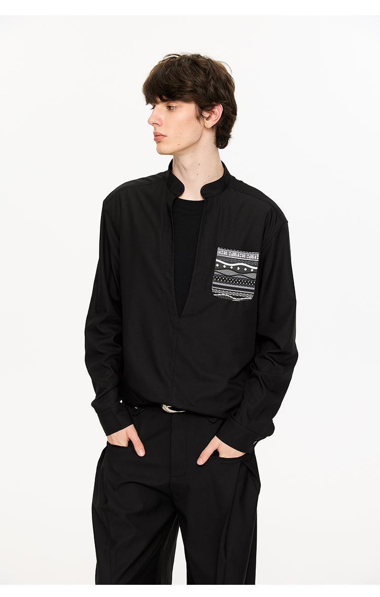 Fake Two-Piece Shirt