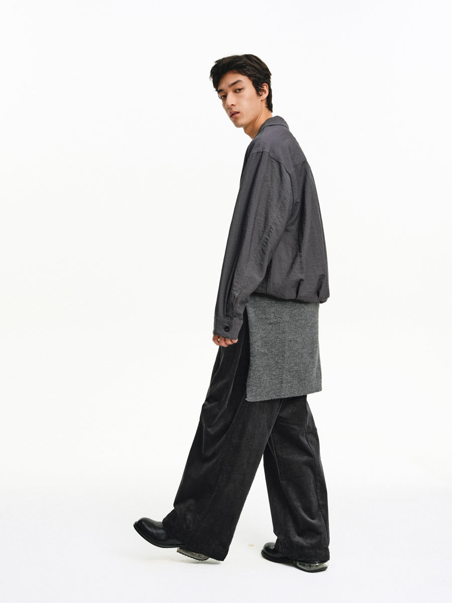 Mock Two-Piece Shirt