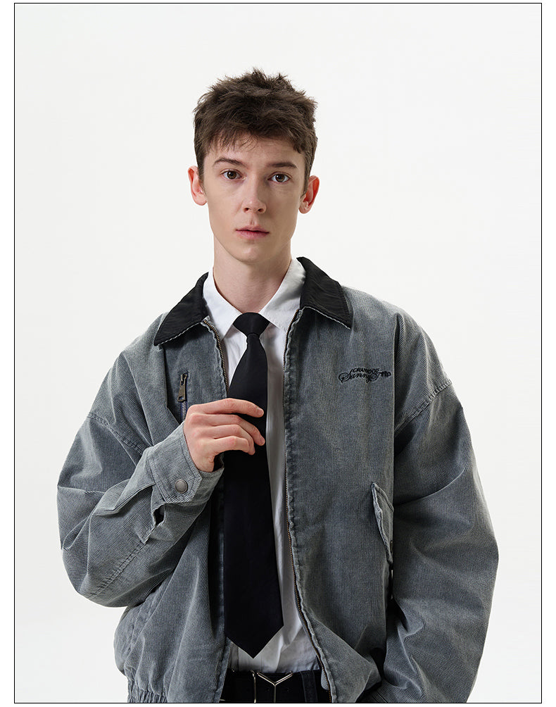 Retro Damaged Workwear Jacket