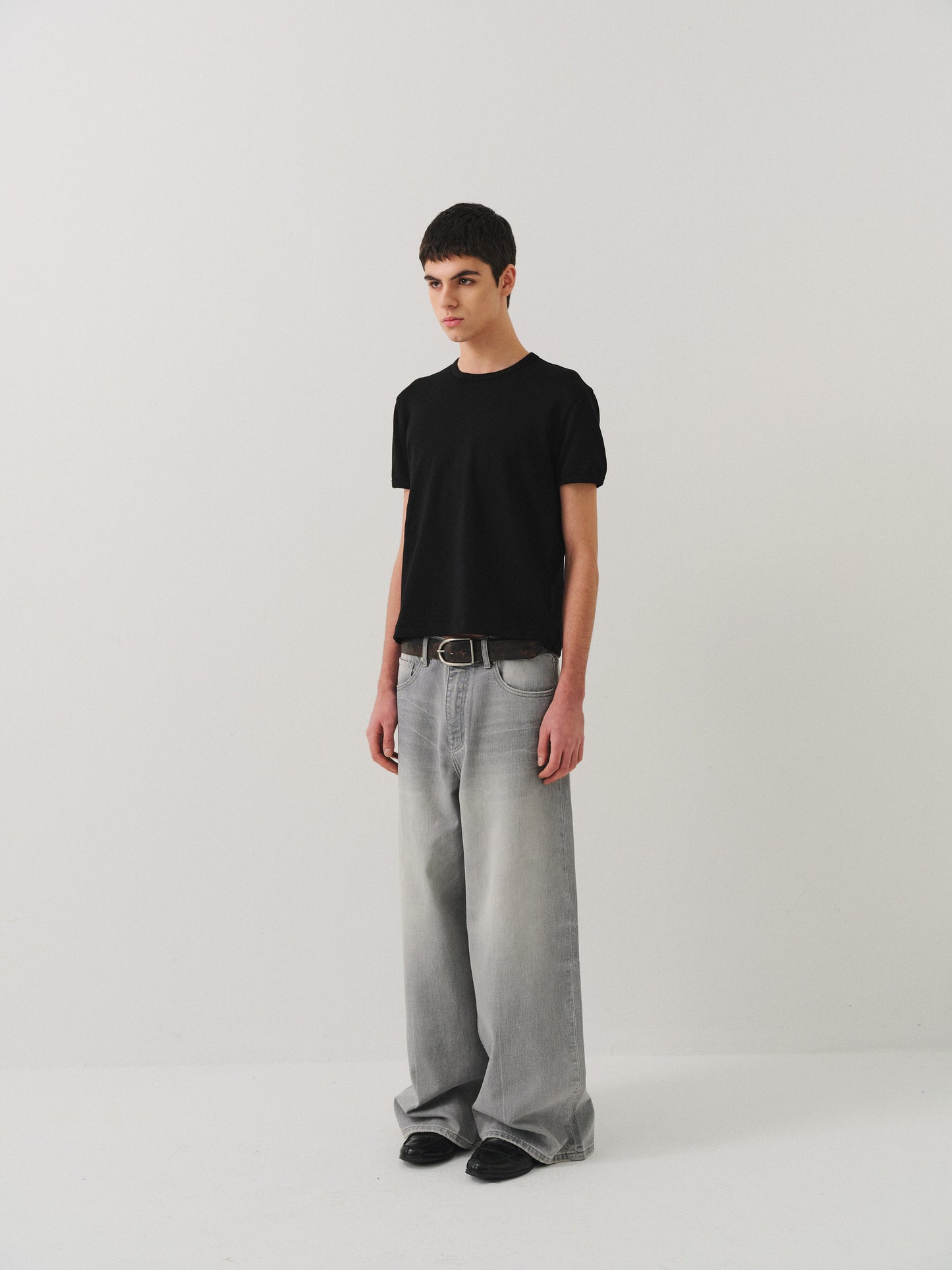 Wash-treated Loose-fit Jeans