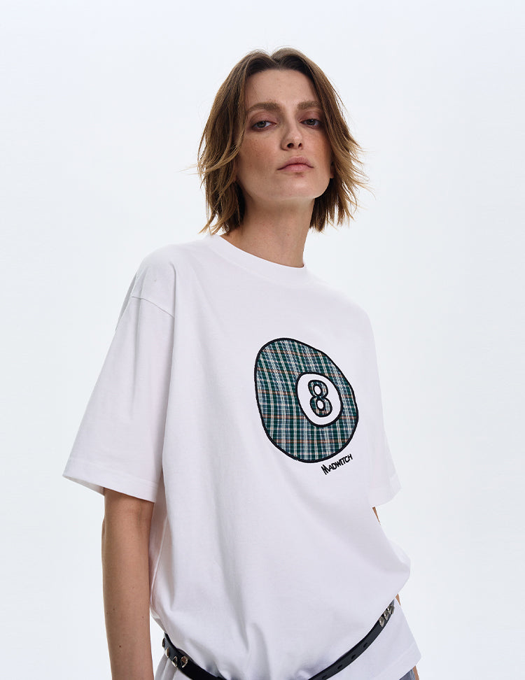 Embroidery Print T-Shirt