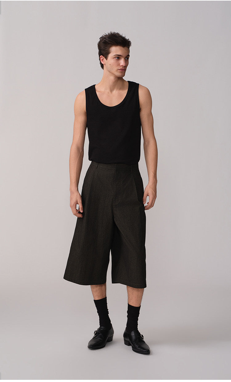 Retro casual shorts