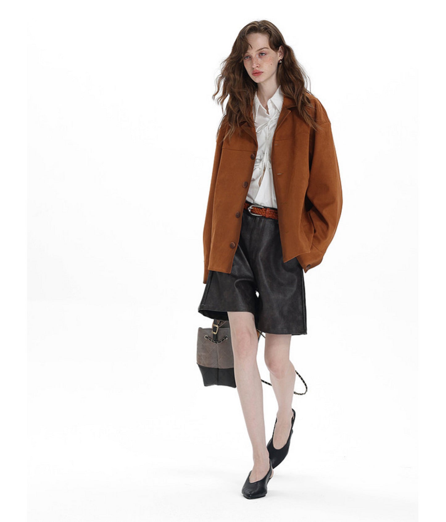 Suede Short Jacket