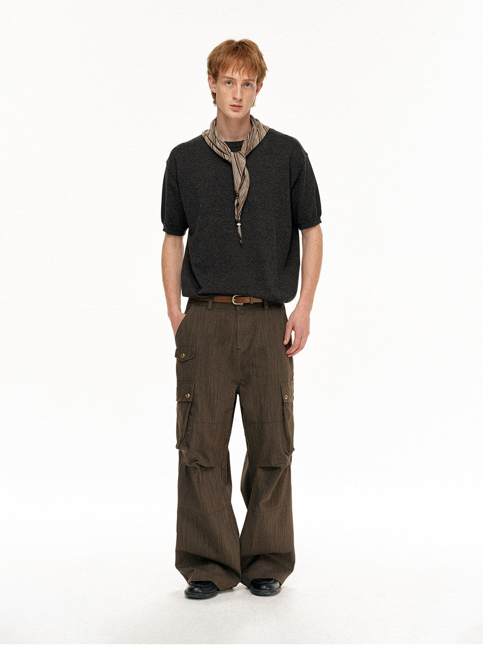 Round-Neck Casual Shirt