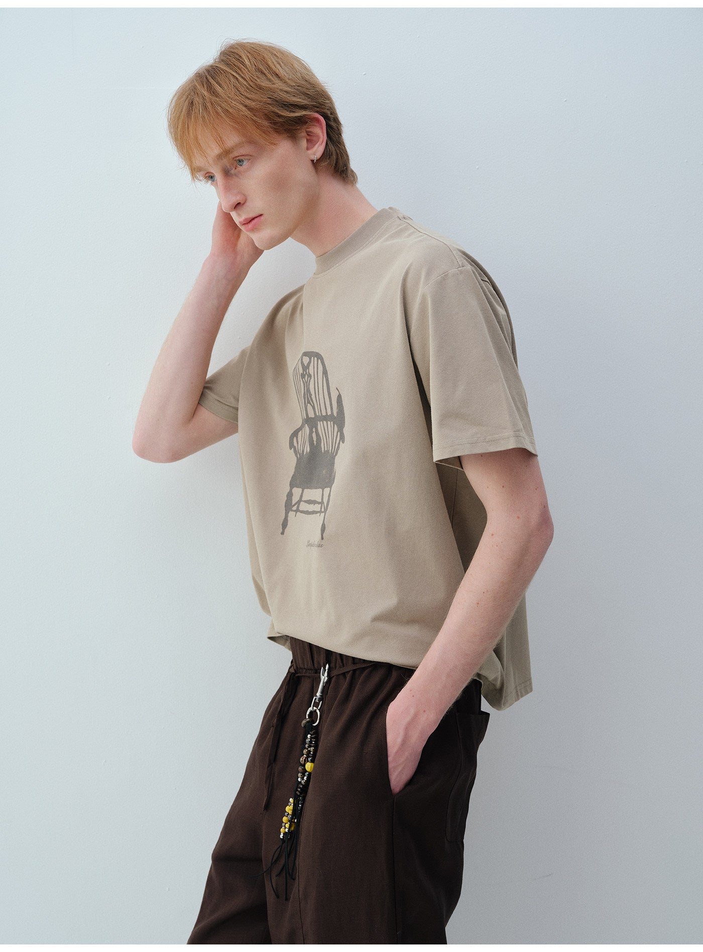 Two-Tone Chair Print T-Shirt
