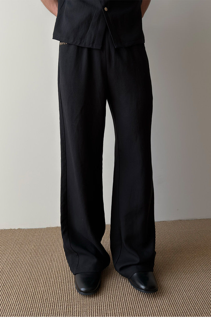 Natural Lyocell Casual Pants