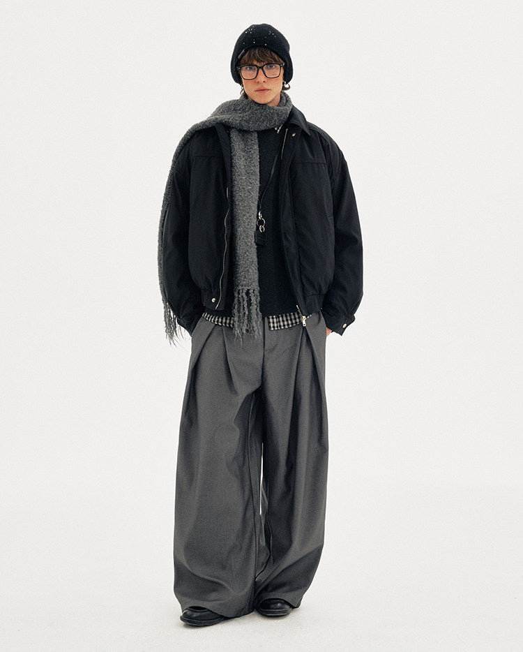 Deconstructed White Duck Down Jacket