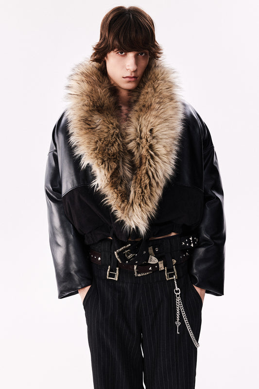 Fur Collar Cotton Jacket