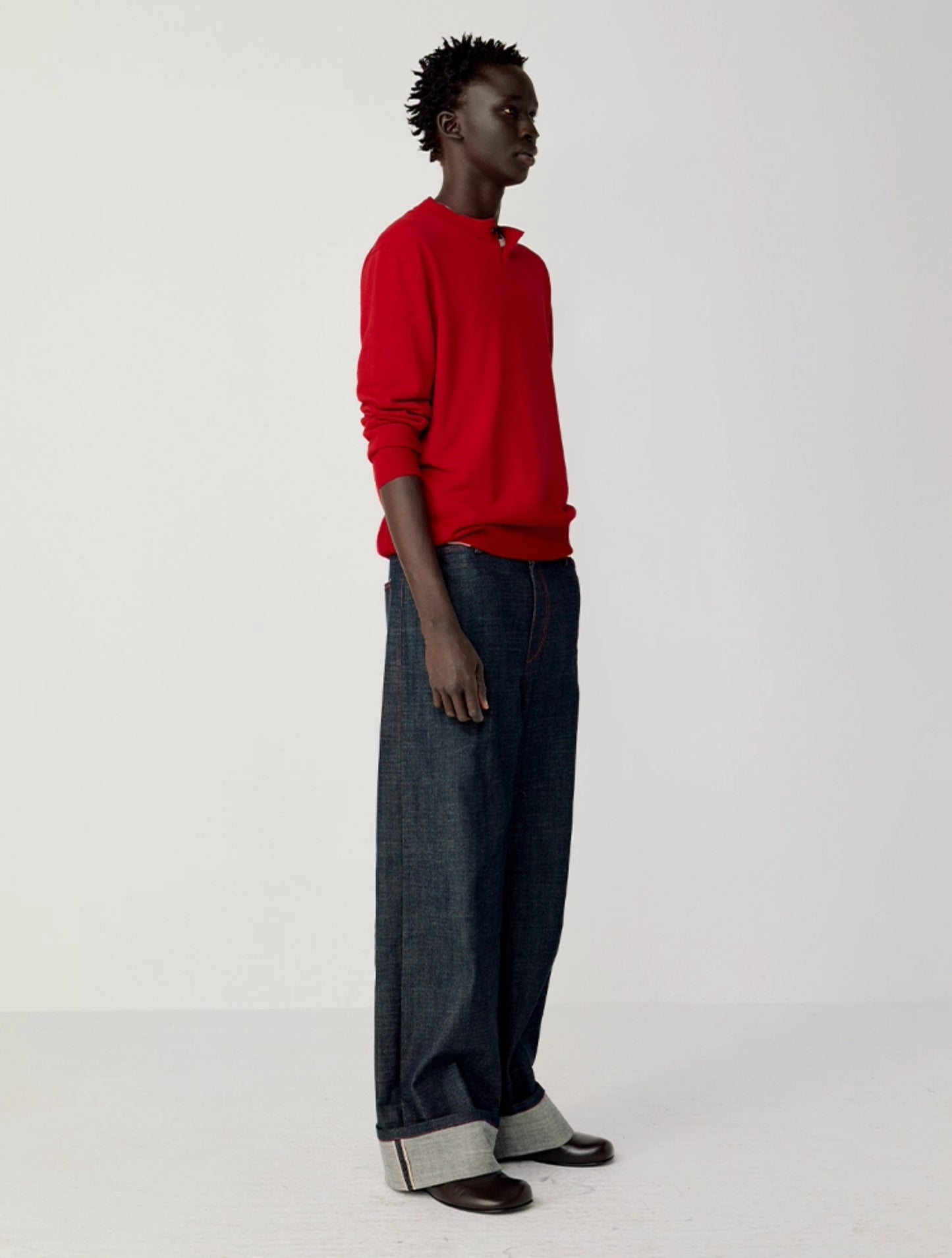 Rib-knit Loose-fit Casual Knit