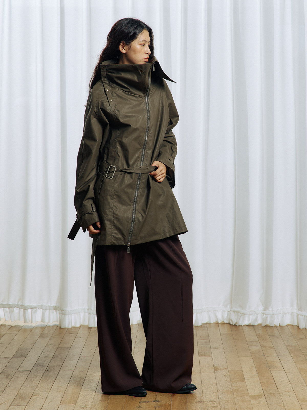 Irregular Collar Jacket