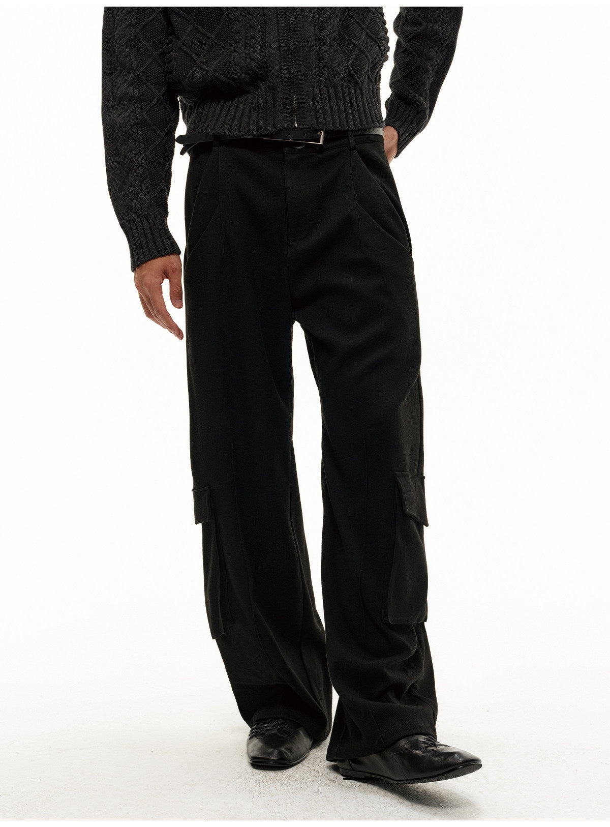 Double Patch Pocket Cargo Pants