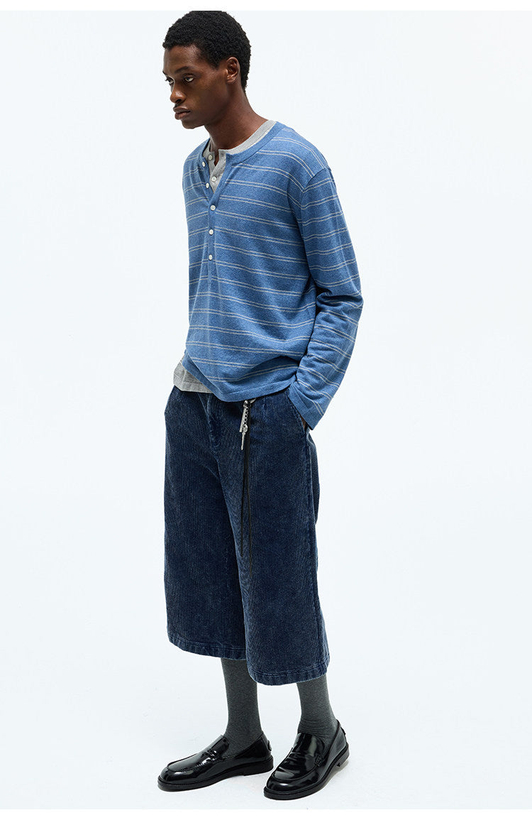 Natural Cotton Yarn T-Shirt
