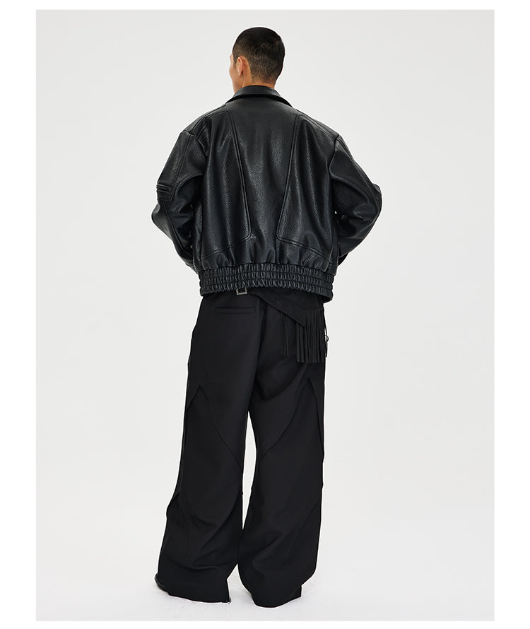 Short Leather Jacket