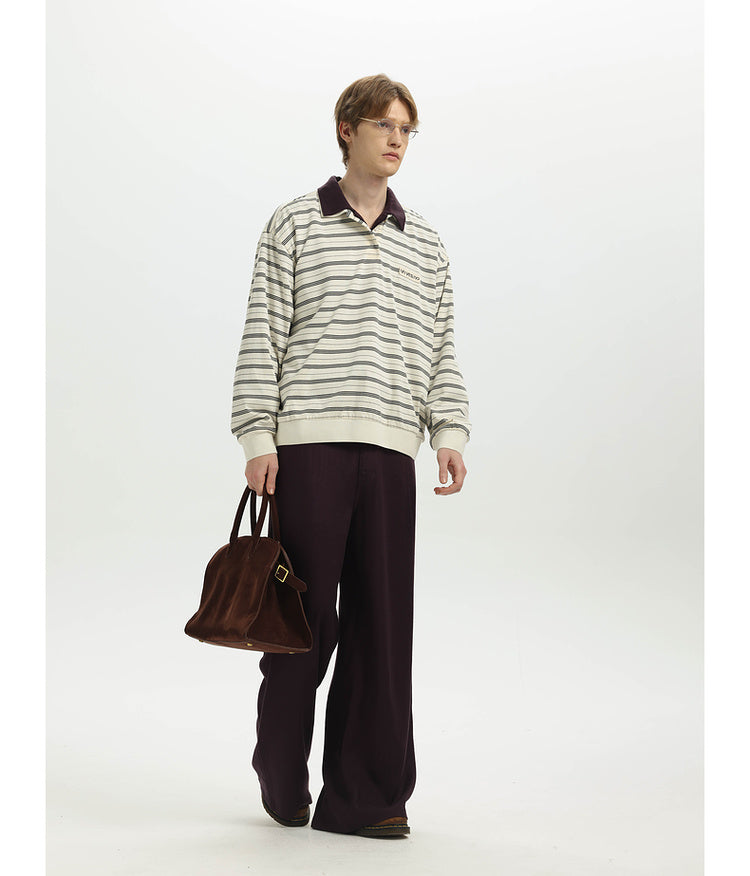 Retro College Polo Shirt