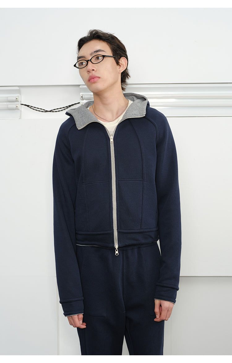 Reversible Hooded Sweatshirt Set