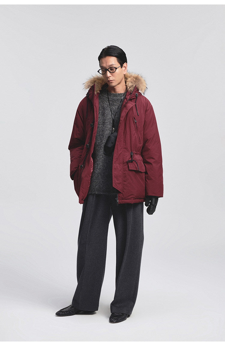 Mohair & Sheep Wool Crew Neck Knit