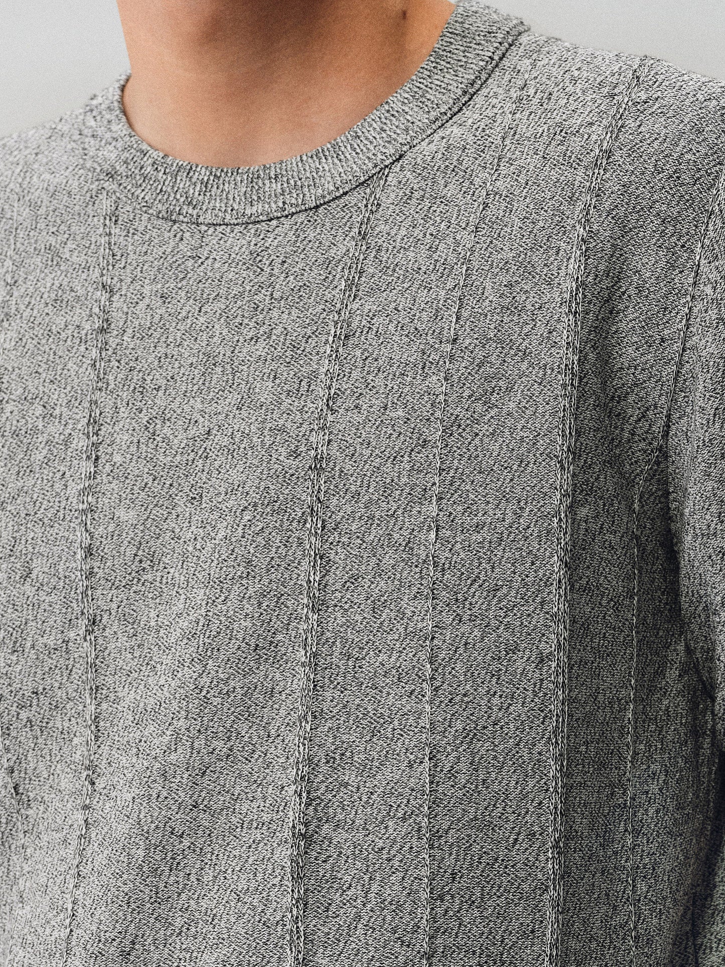 Tencel and Linen Blend Knit Shirt