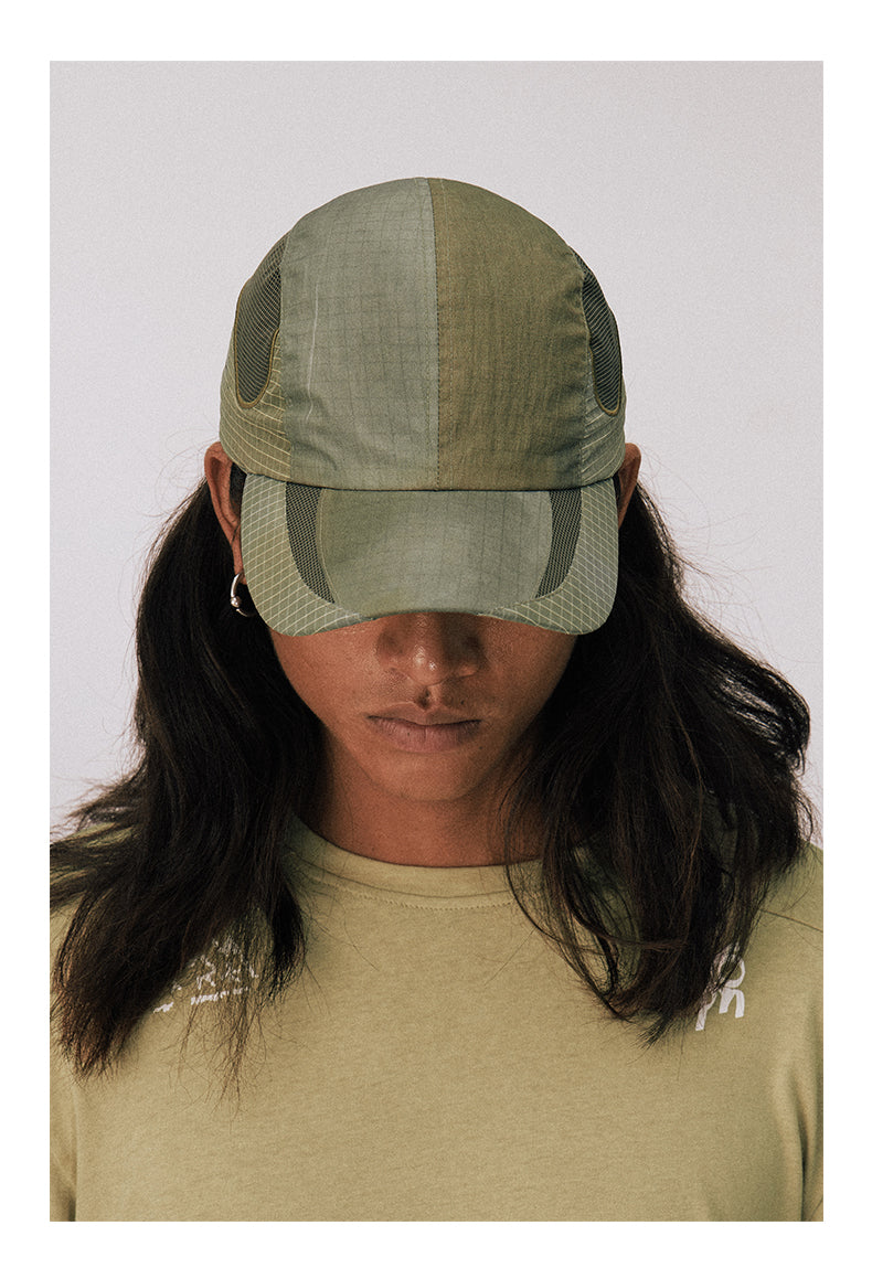 Mountain Style Color Block Cap