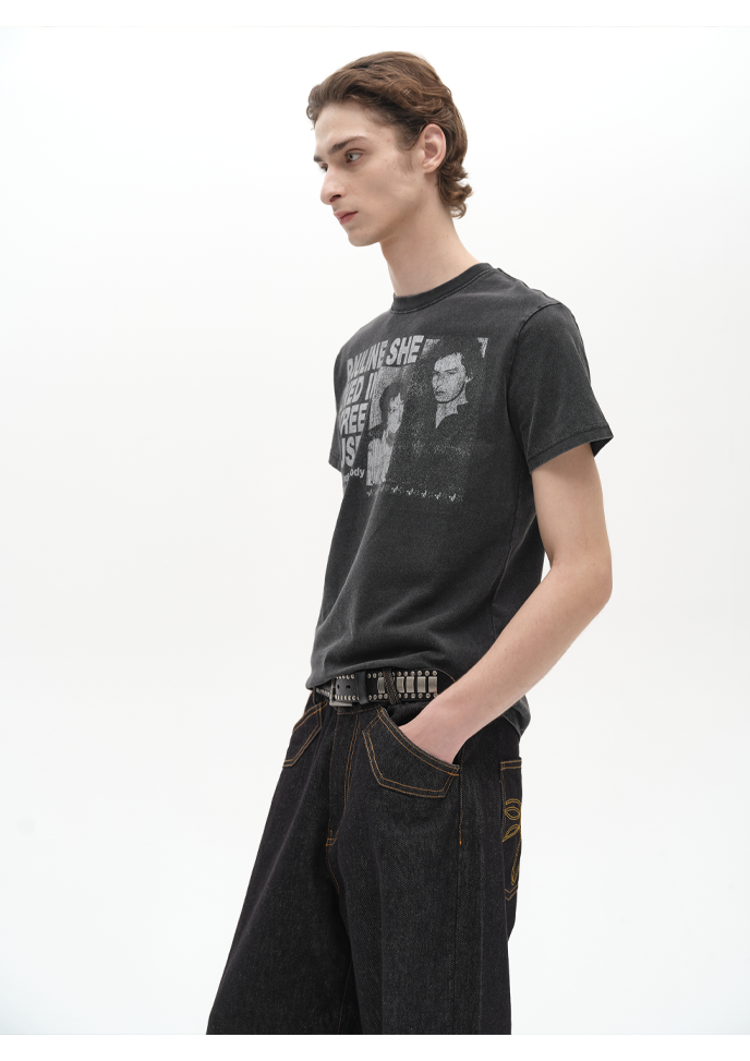 Washed T-shirt
