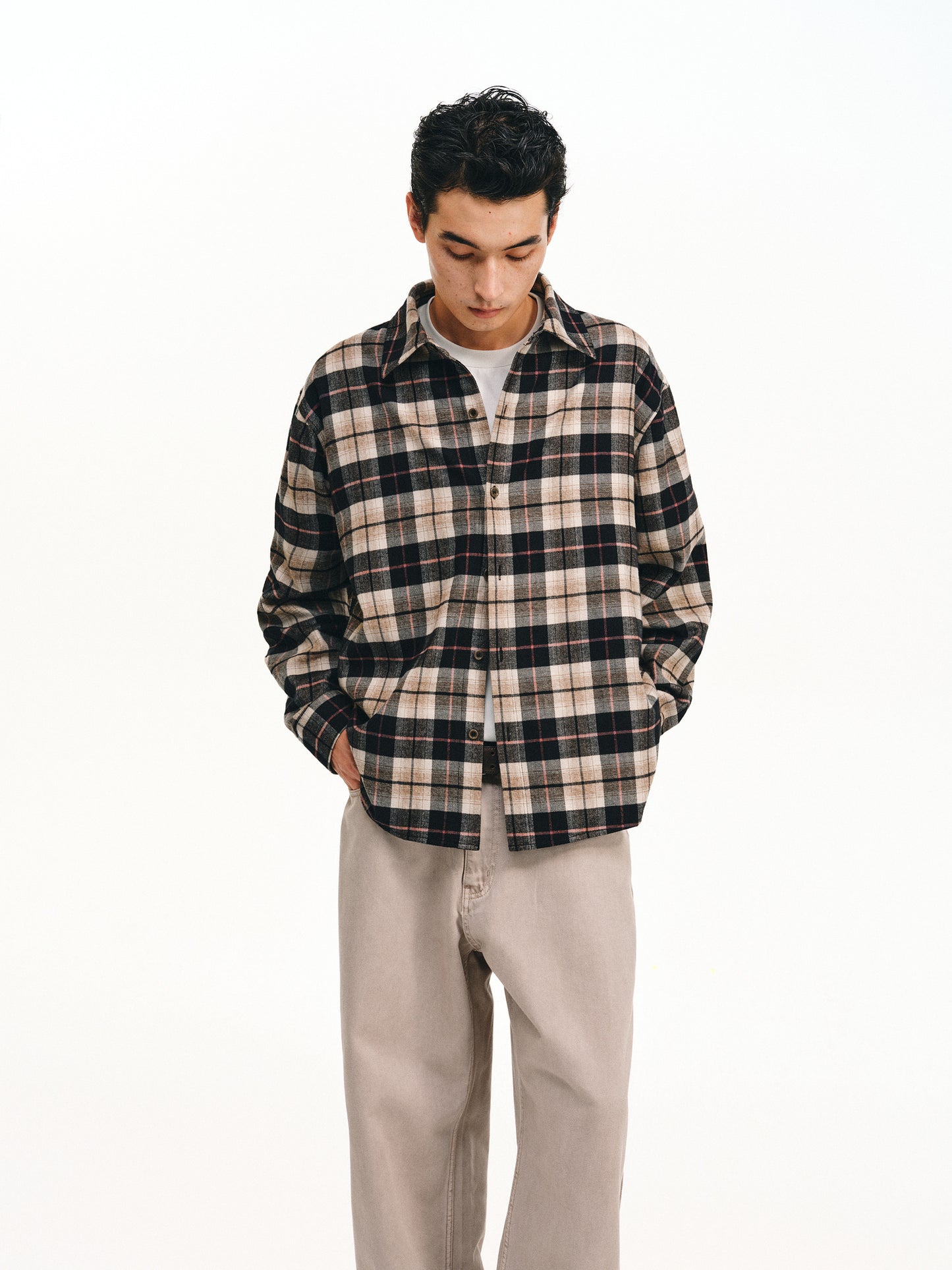 Yarn-dyed Flannel Check Shirt
