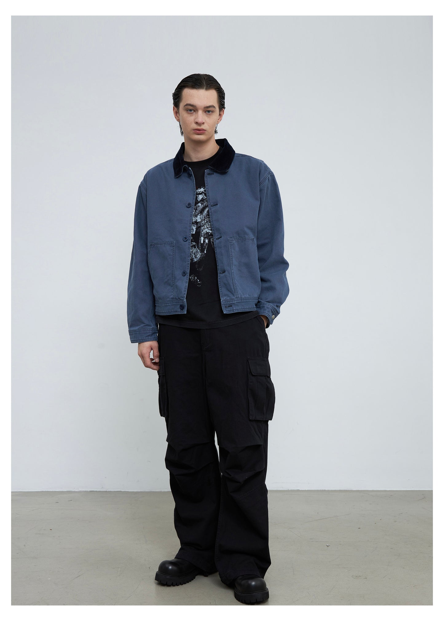 Short Wide Work Jacket