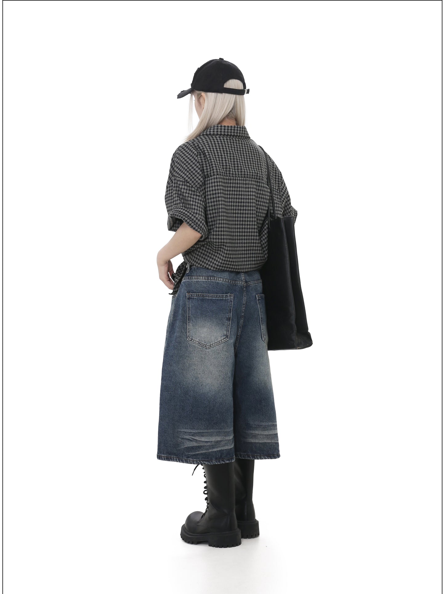 Retro Loose Check Shirt