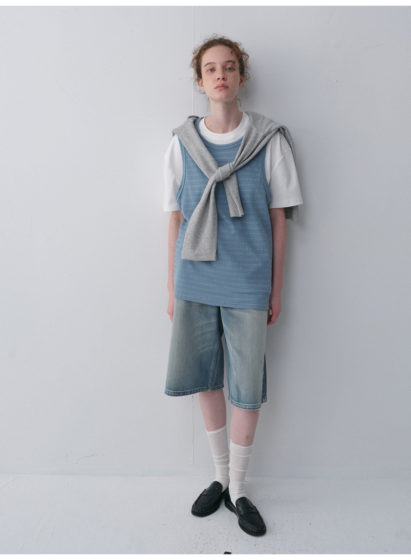 Cotton-Blend Tank Top