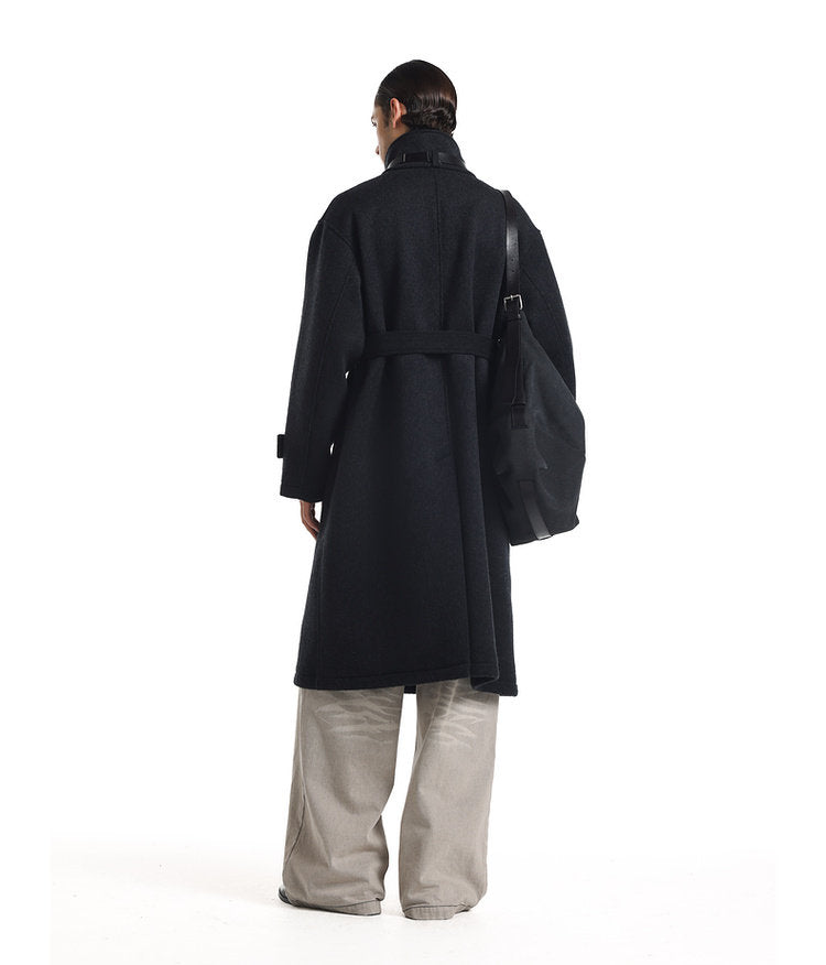 Toggle Button Wool Coat
