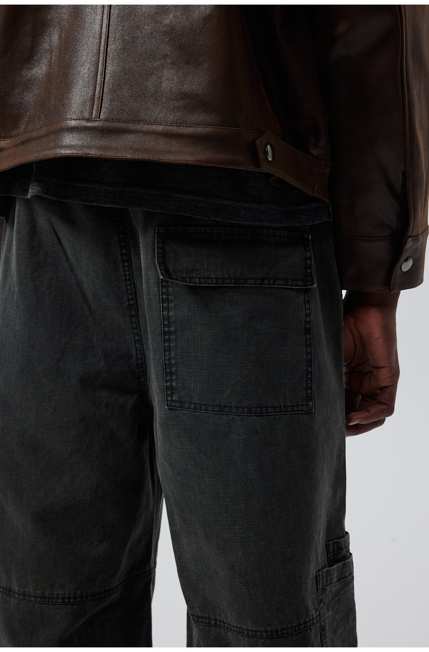 Distressed Cargo Pants