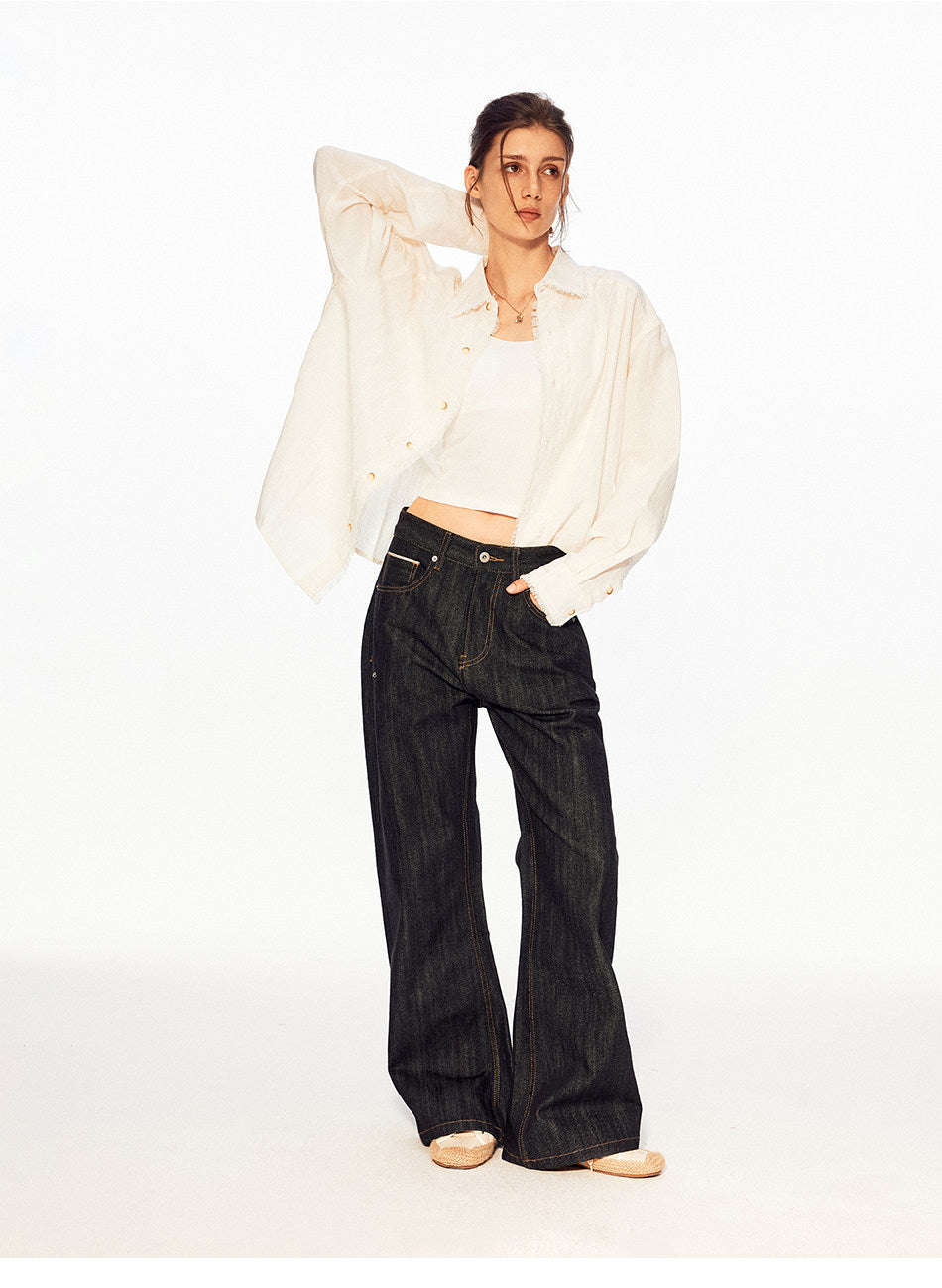 Casual Straight-Leg Jeans