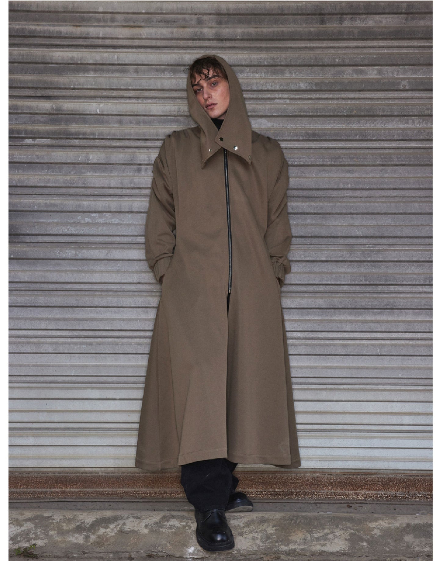 Original Hooded Long Coat