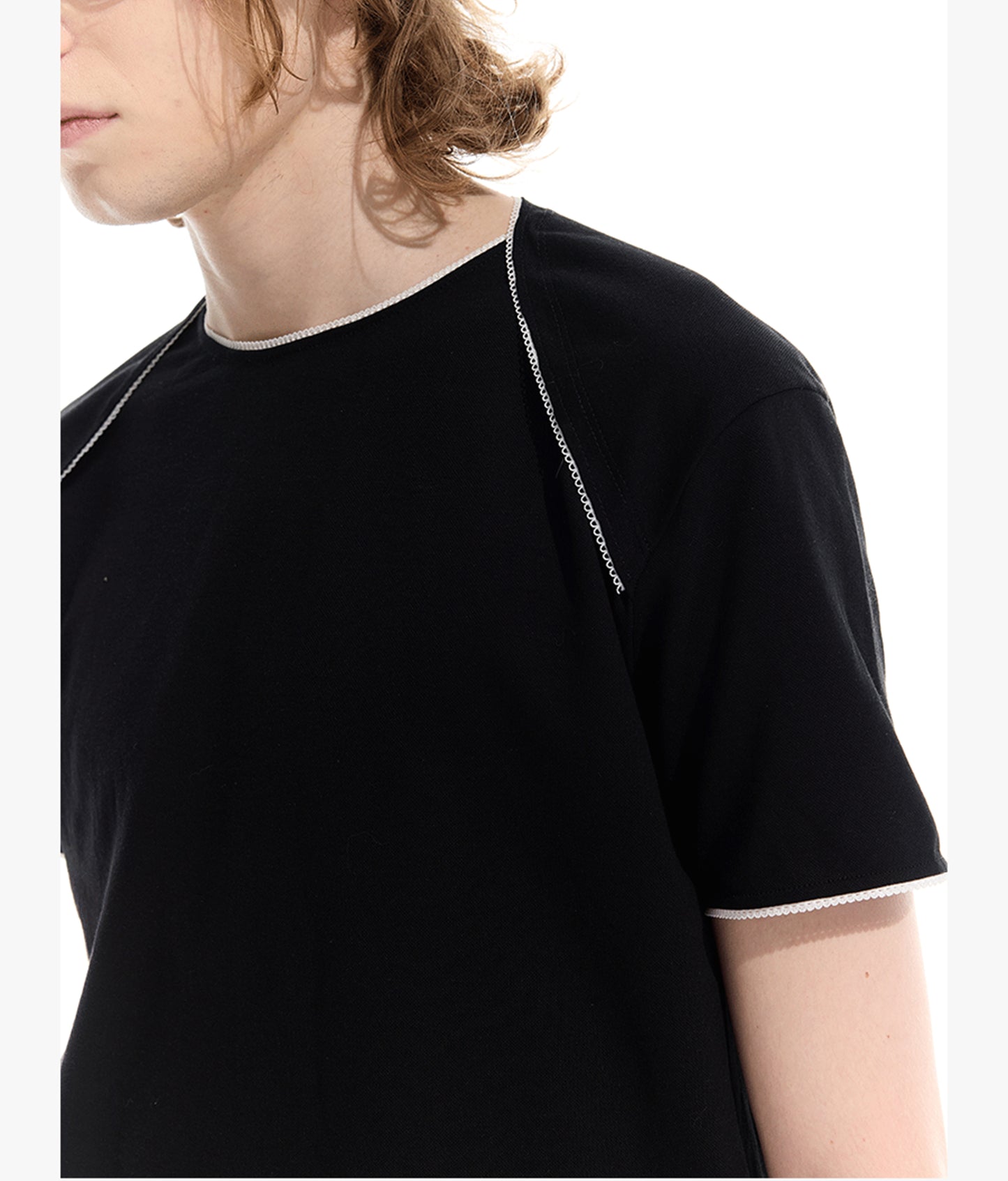 Raglan Basic Slim Fit T-Shirt