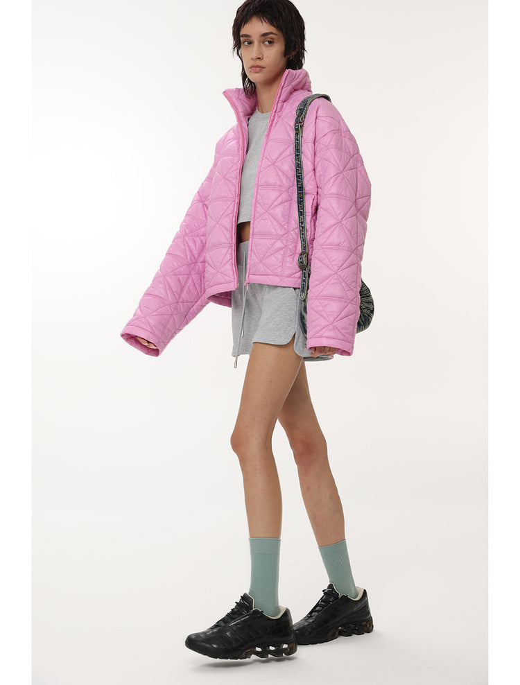 Barbie Pink Double Pull Down Jacket