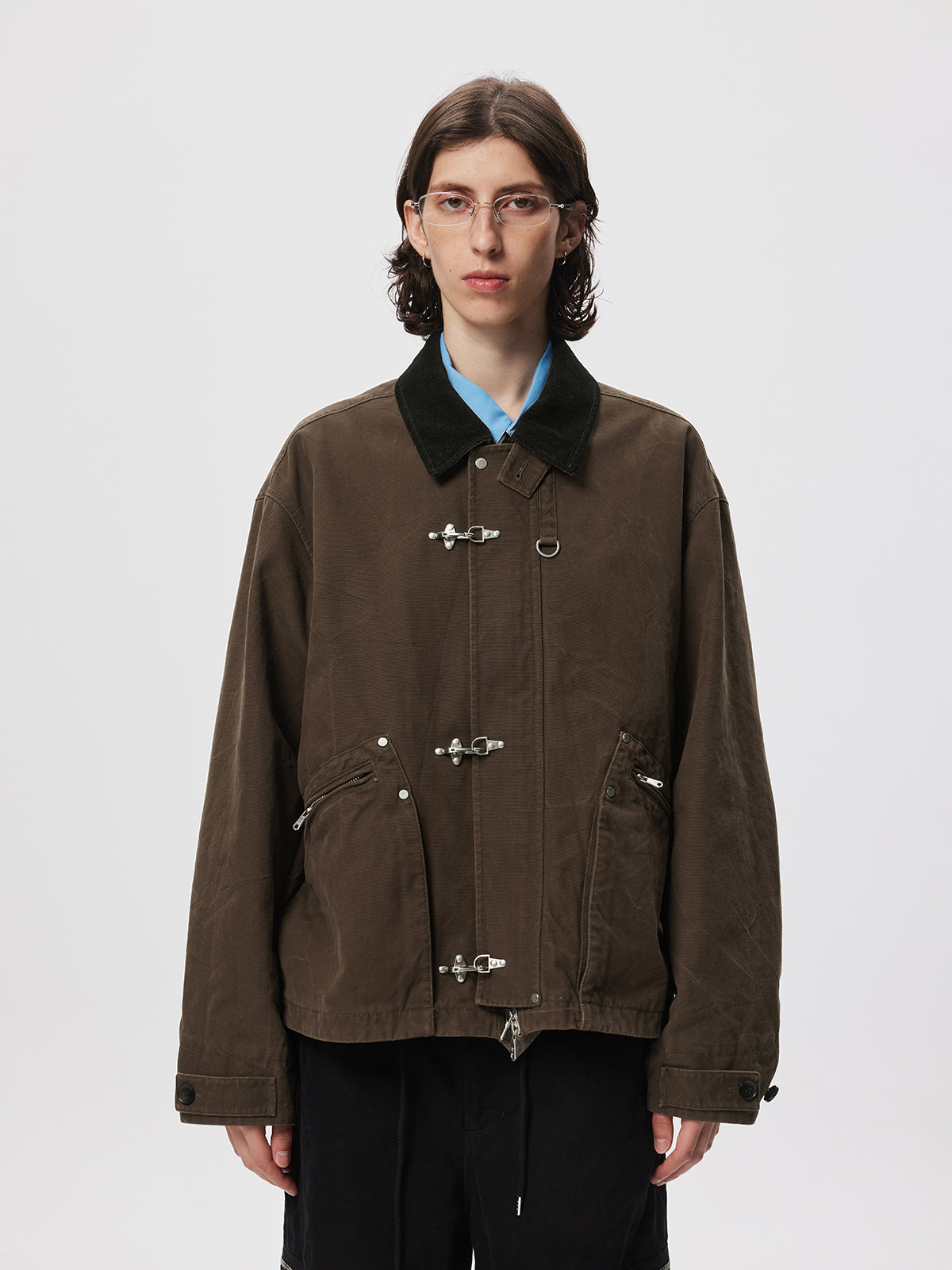 Lobster Button Short Jacket