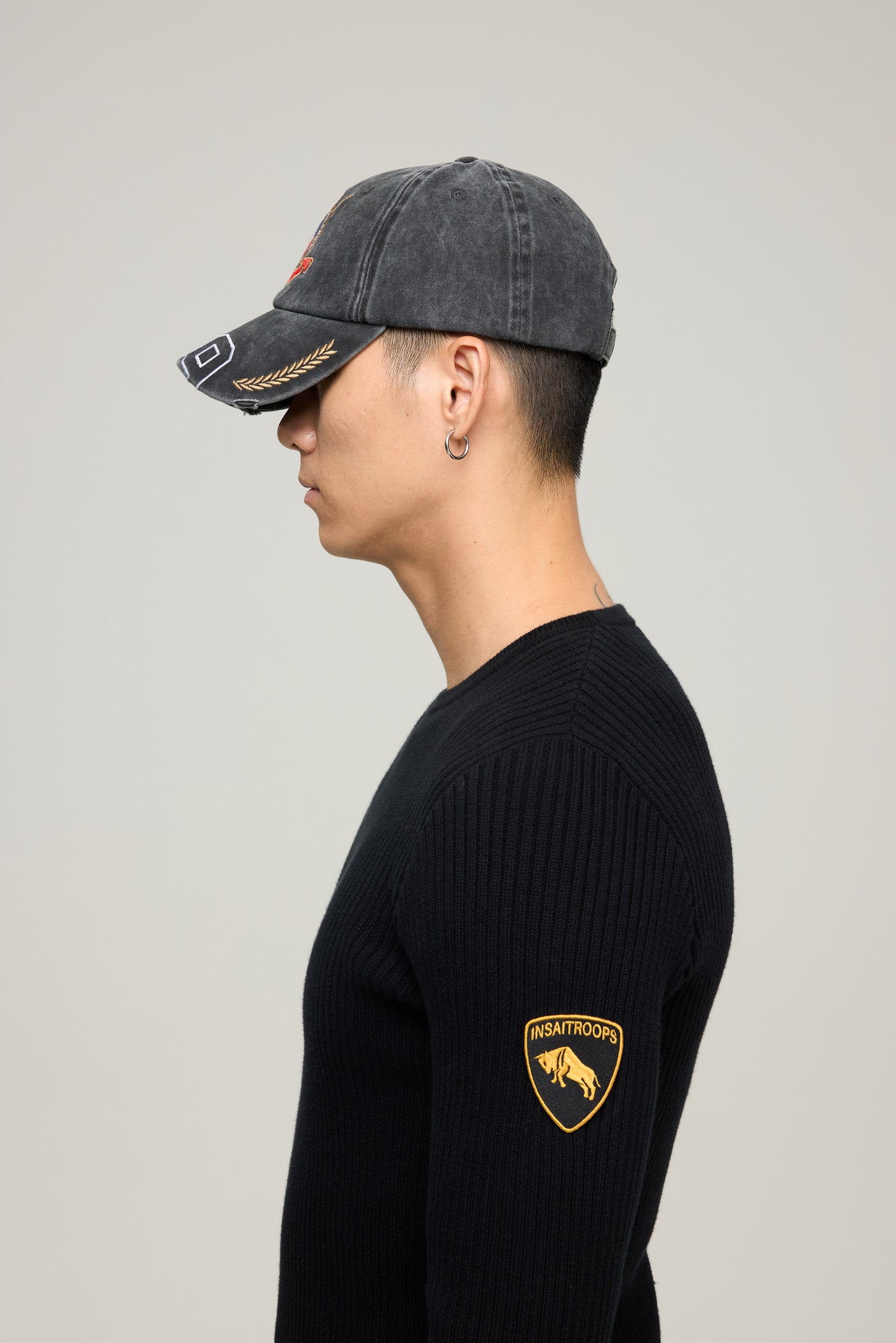 Washable Baseball Cap with Commemorative Embroidery