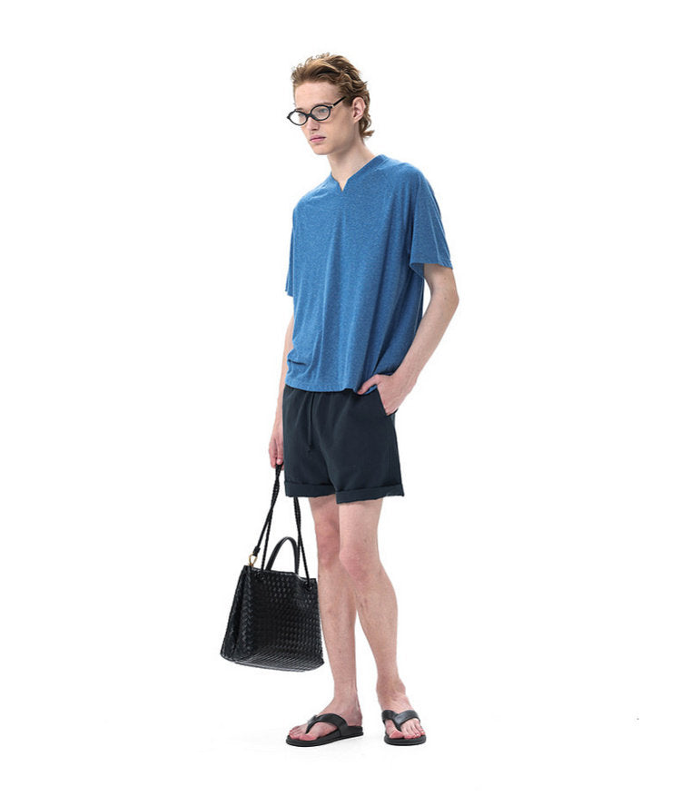 Small V-neck Raglan T-shirt