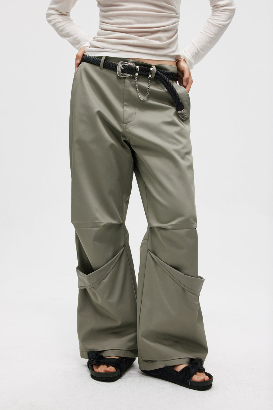 Waterproof A-Line Straight Work Pants