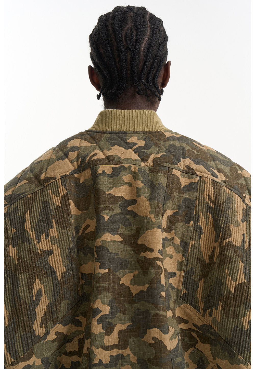 Oversized Camouflage Jacket