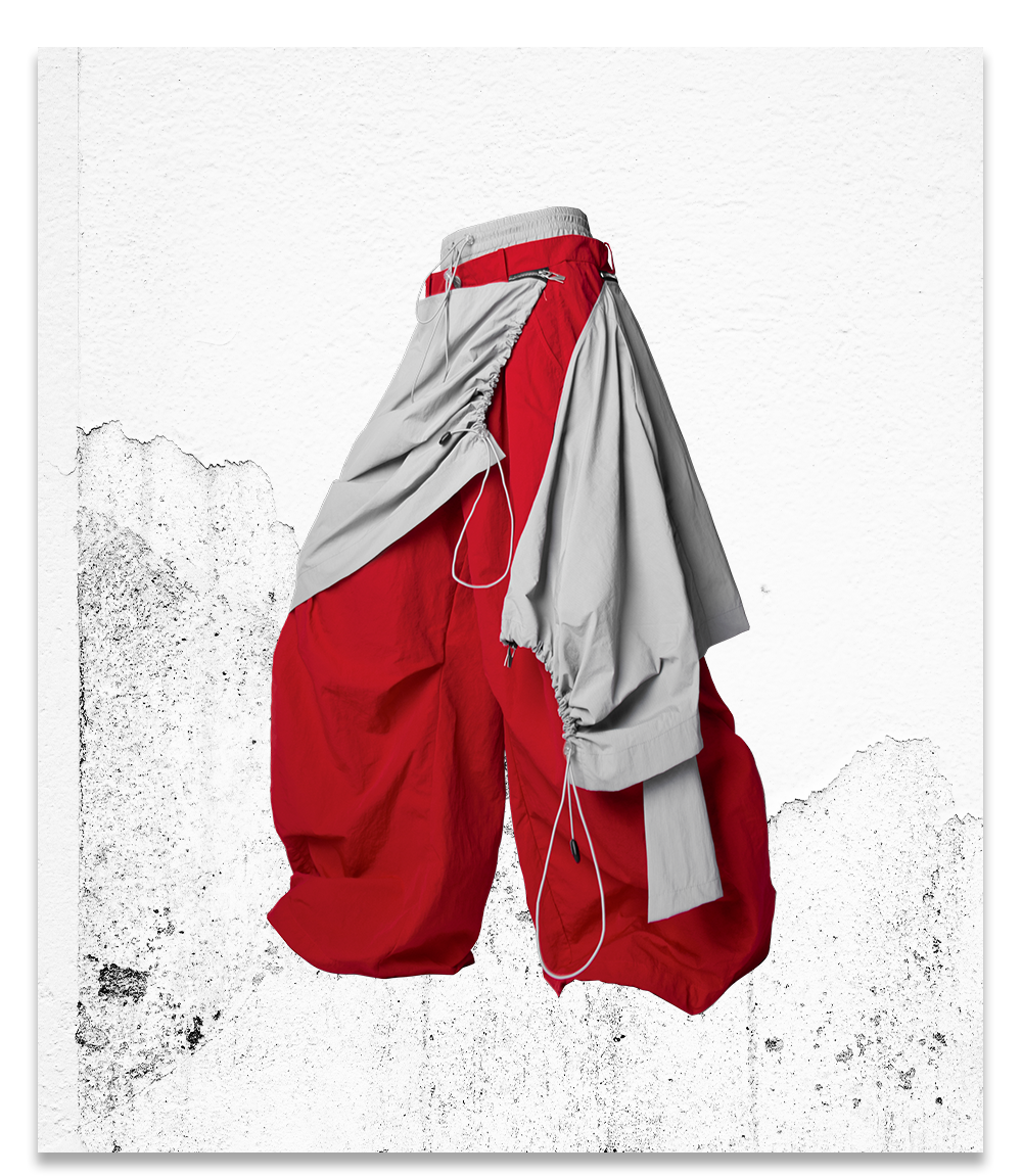 Scythe Silhouette Casual Pants