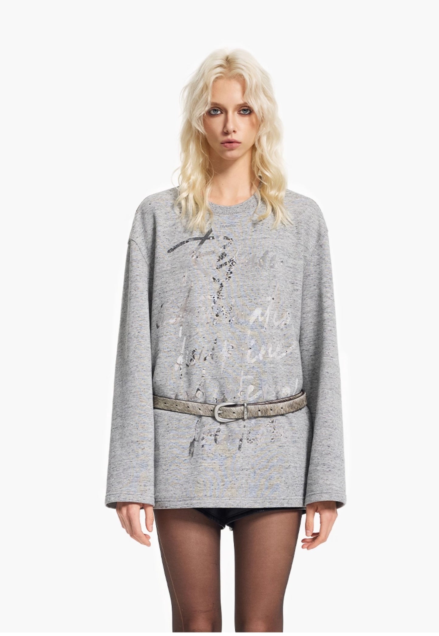 Drop-Shoulder Loose-Fit Versatile T-Shirt